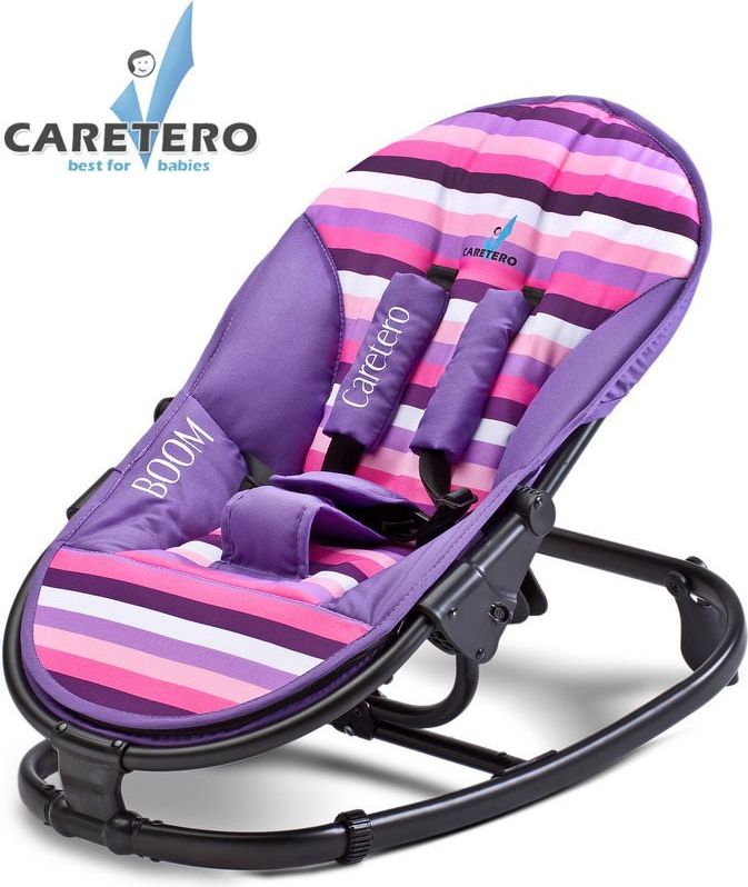 Dětské lehátko CARETERO Boom purple - obrázek 1
