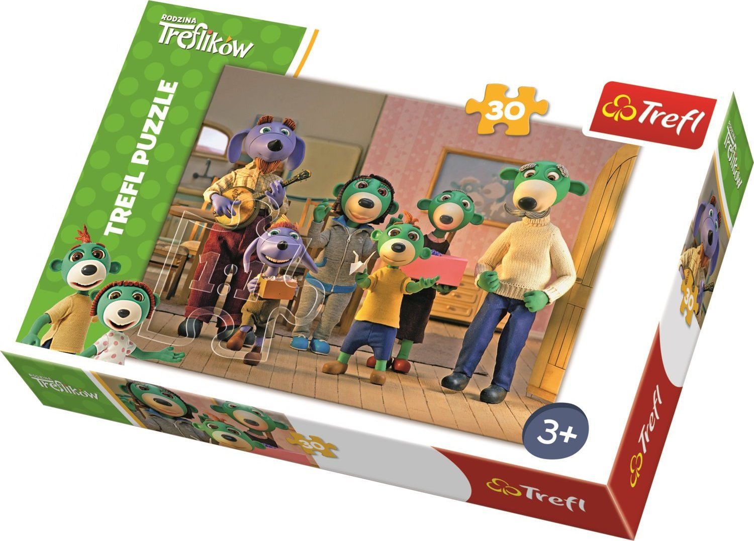 TREFL Puzzle Treflíci 30 dílků - obrázek 2