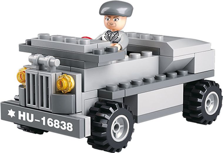 Stavebnice 3v1 - Troop vehicle - obrázek 3