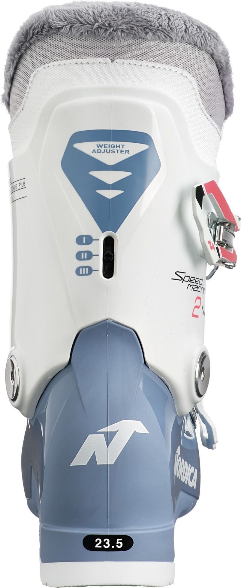 Nordica Speedmachine J 2 (Girl) - light blue-white 175 - obrázek 2