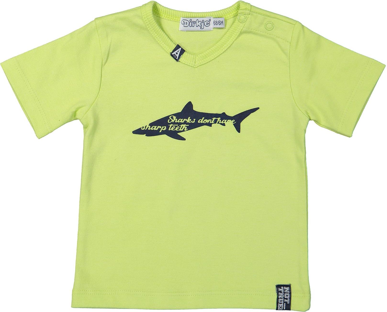 DIRKJE Tričko A-SURE vel. 80 Neon green - obrázek 1