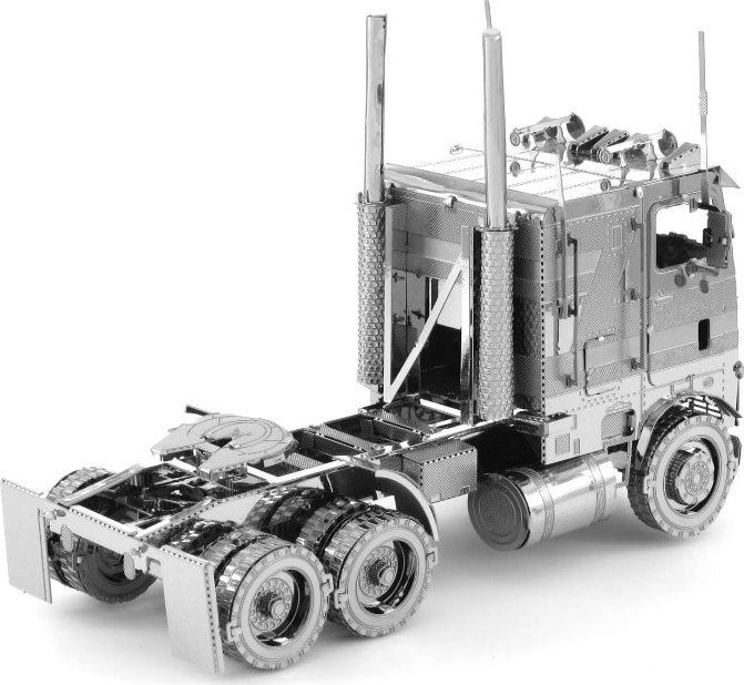 METAL EARTH 3D puzzle Freightliner COE Truck - obrázek 4