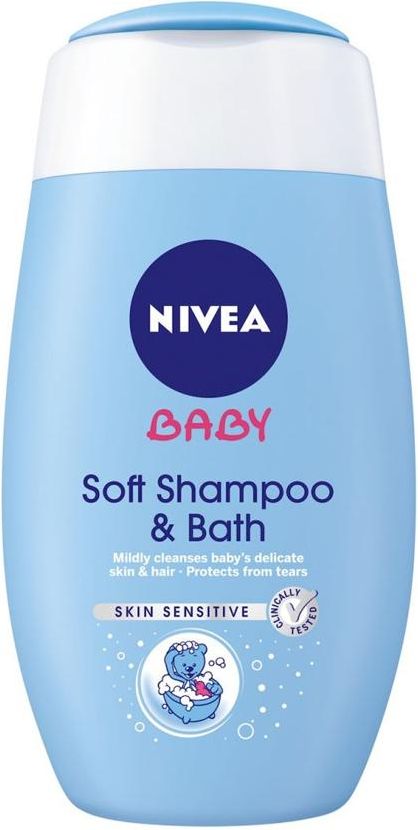 Dětský šampón a pěna do koupele, Nivea Baby, 2v1 500 ml - obrázek 1