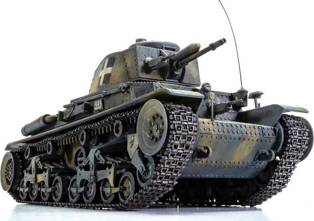 AIRFIX Classic Kit tank A1362 - German Light Tank Pz.Kpfw.35(t) (1:35) - obrázek 7