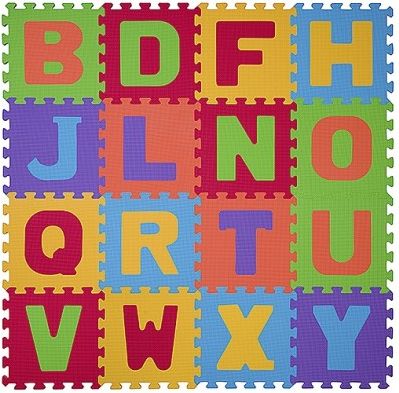 Pěnové puzzle Baby Ono - Písmena - 16ks - obrázek 1