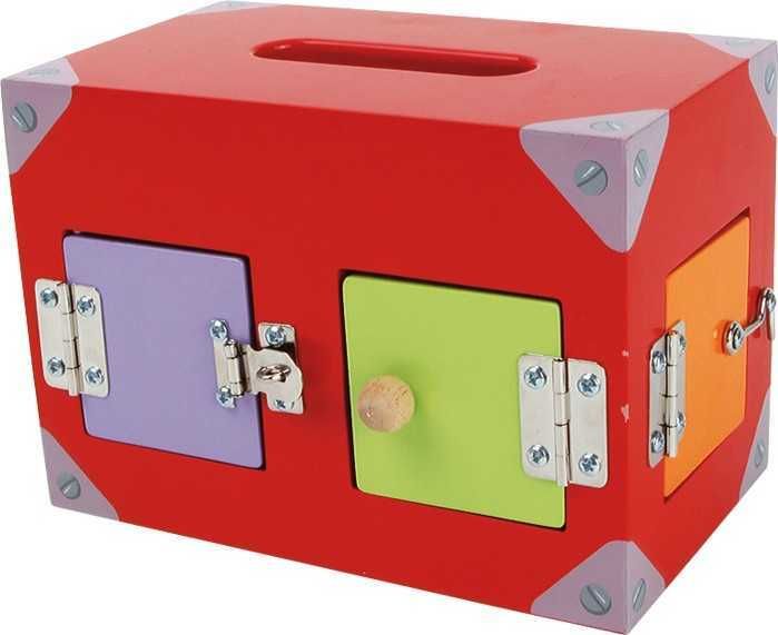 SMALL FOOT BY LEGLER Small Foot Motorická hra box se zámky - obrázek 4