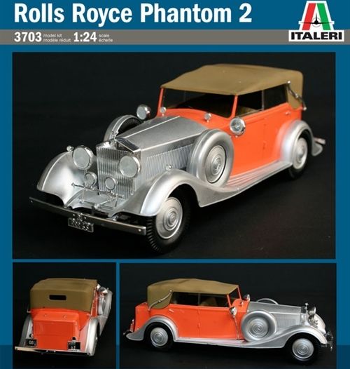 ITALERI Model Kit auto 3703 - ROLLS ROYCE PHANTOM II (1:24) - obrázek 9