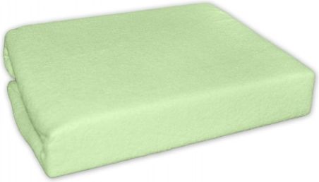 Baby Nellys Froté prostěradlo do kočárku 75 x 35 - zelené - obrázek 1