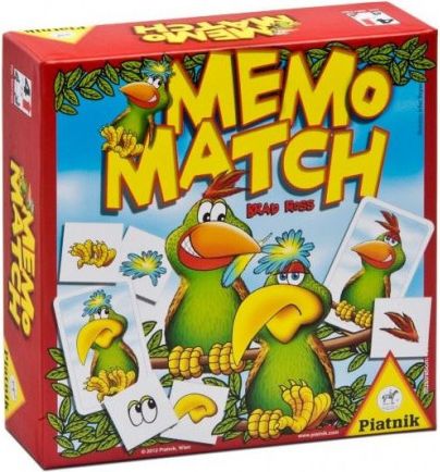 Memo Match PIATNIK 607790 - obrázek 1