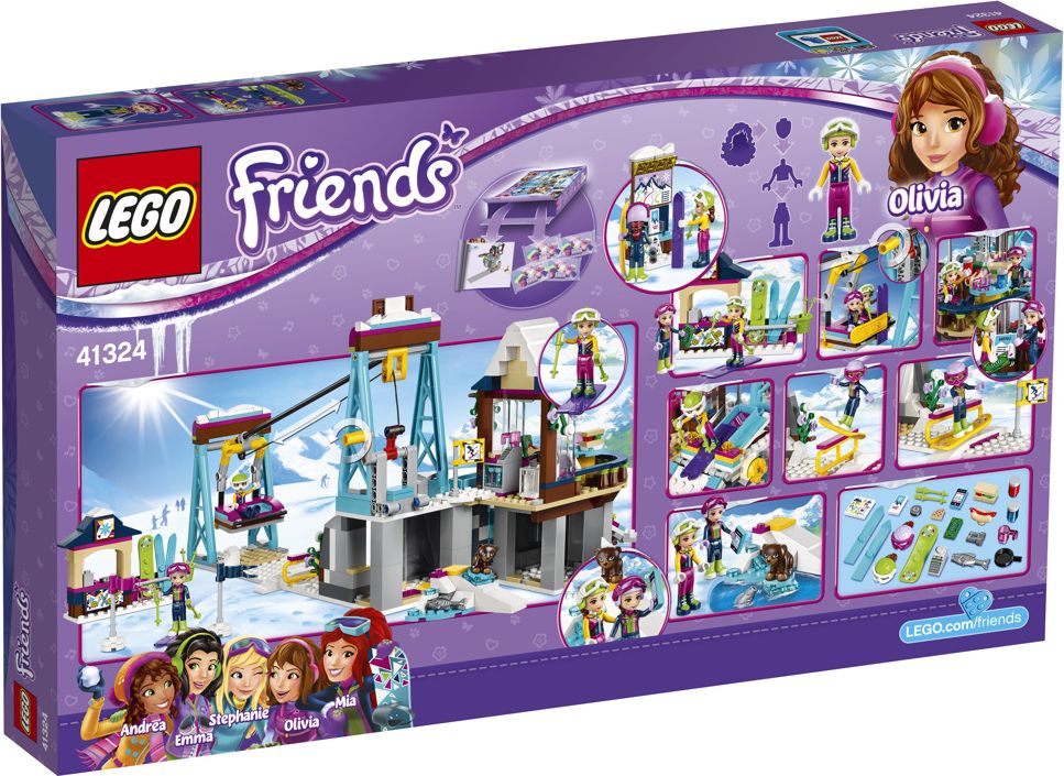 Lego Friends Lyžařský vlek v zimním středisku - obrázek 3