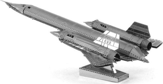 METAL EARTH 3D puzzle Lockheed SR-71 Blackbird - obrázek 8