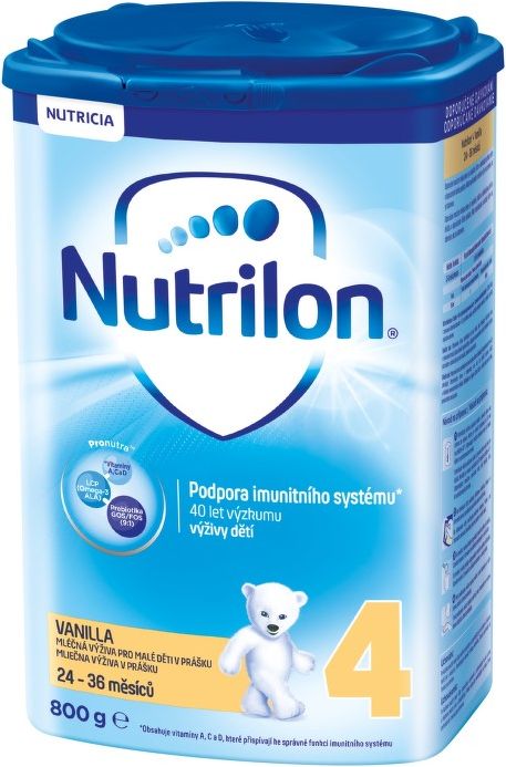Nutricia Nutrilon 4 Vanilka 800g - balení 3 ks - obrázek 1