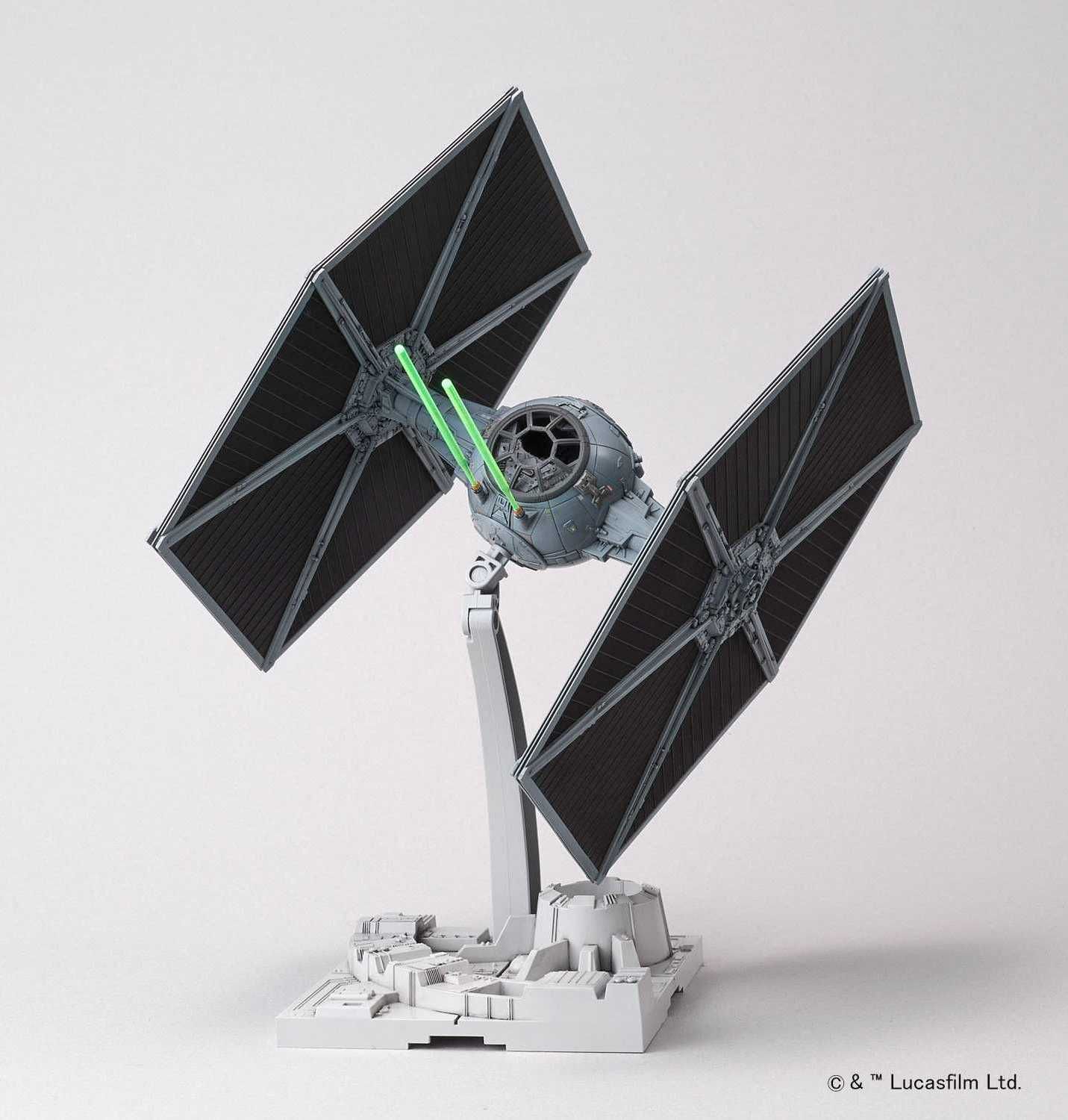 REVELL Plastic ModelKit BANDAI SW 01201 - TIE Fighter (1:72) - obrázek 4