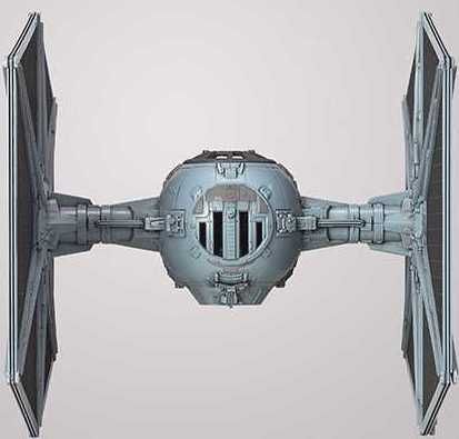 REVELL Plastic ModelKit BANDAI SW 01201 - TIE Fighter (1:72) - obrázek 6