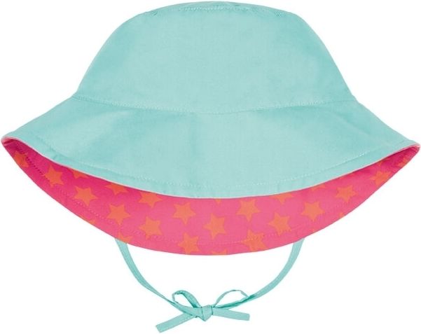 Lassig Sun Protection Bucket Hat - peach stars 48-53 - obrázek 2