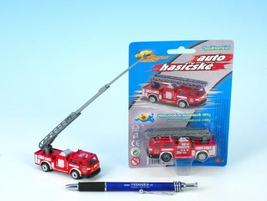Auto hasiči kov/plast 7cm na kartě - obrázek 2