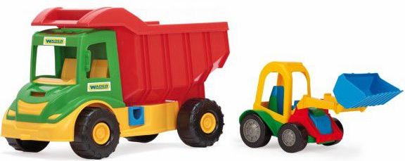 Teddies Auto multitruck s nakladačem plast 37cm - obrázek 2