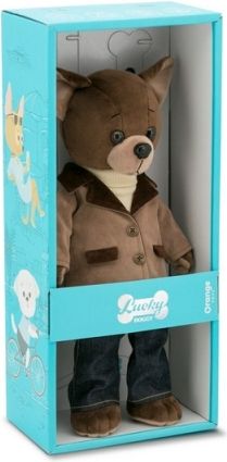 Orange Toys Pejsek Lucky ALEX:Trendy Style 25 cm sedící/44 stojící - obrázek 2