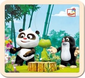 Bino Puzzle Krtek a Panda v lese - obrázek 1
