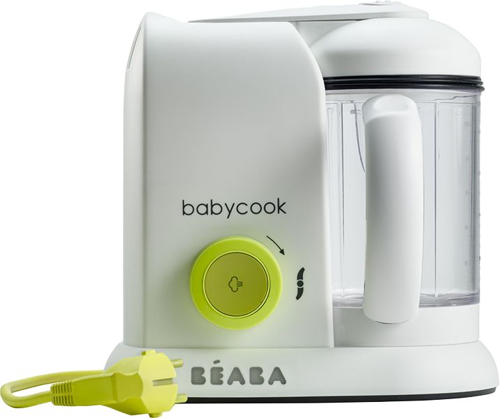 BEABA Parní vařič+mixér BABYCOOK SOLO, neonová - obrázek 1