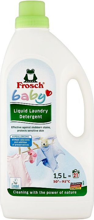 Frosch Eko prací prostředek na kojenecké prádlo, 21 praní 1,5 l - obrázek 1