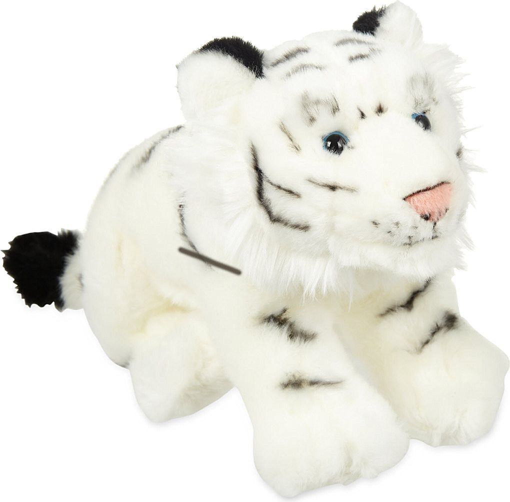 Tygr bílý ležící 33 cm - obrázek 1