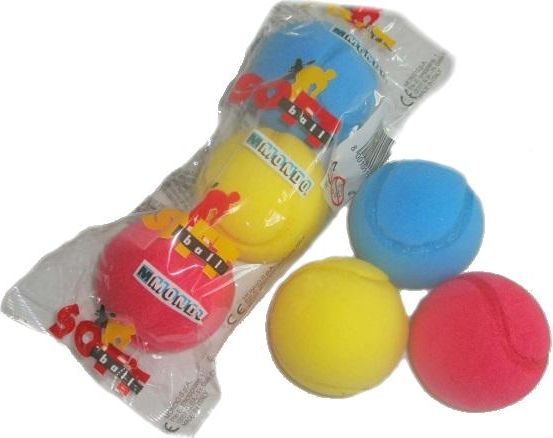 Míček na soft tenis - modrý 1ks - obrázek 1