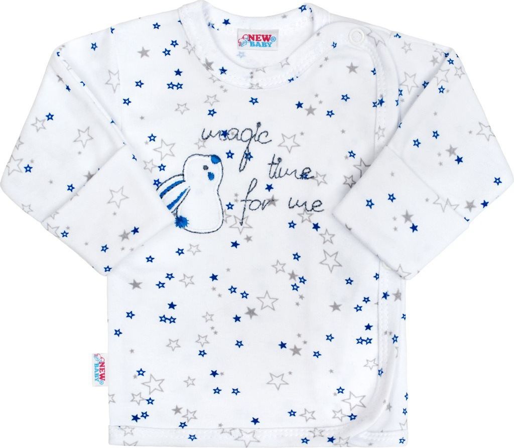 Kojenecká košilka New Baby Magic Star modrá 50 - obrázek 1