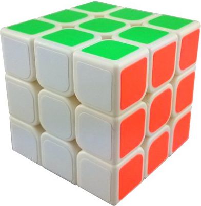 YJ GuanLong 3x3x3 Magická kostka - Bílá - obrázek 1