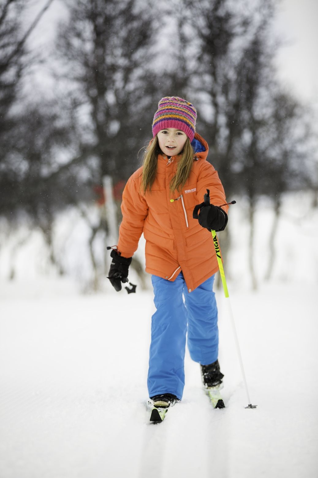 Dětské běžky STIGA Snow Fling 90 cm - černé - obrázek 5
