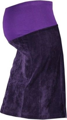 Gregx Těhotenská sukně MALO - fialová - obrázek 1