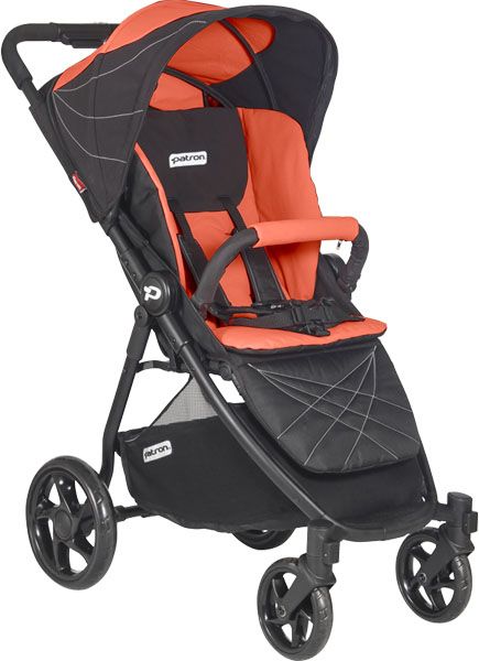 PATRON Podvozek ARGO-4 černý + ColorSet rooibos orange - obrázek 1