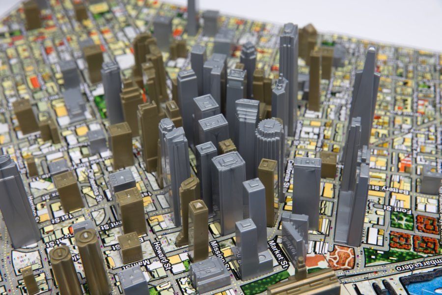4D Cityscape 4D puzzle San Francisco - obrázek 2