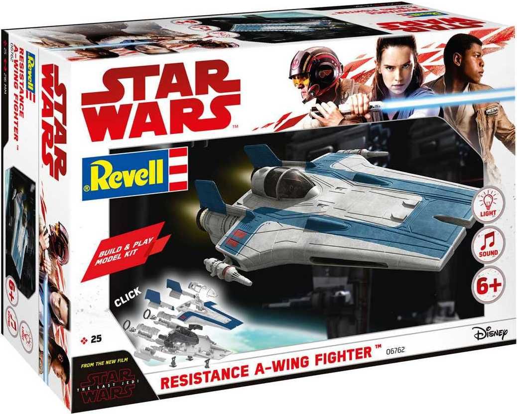 REVELL Build & Play SW 06762 - Resistance A-wing Fighter (modrý) - obrázek 1