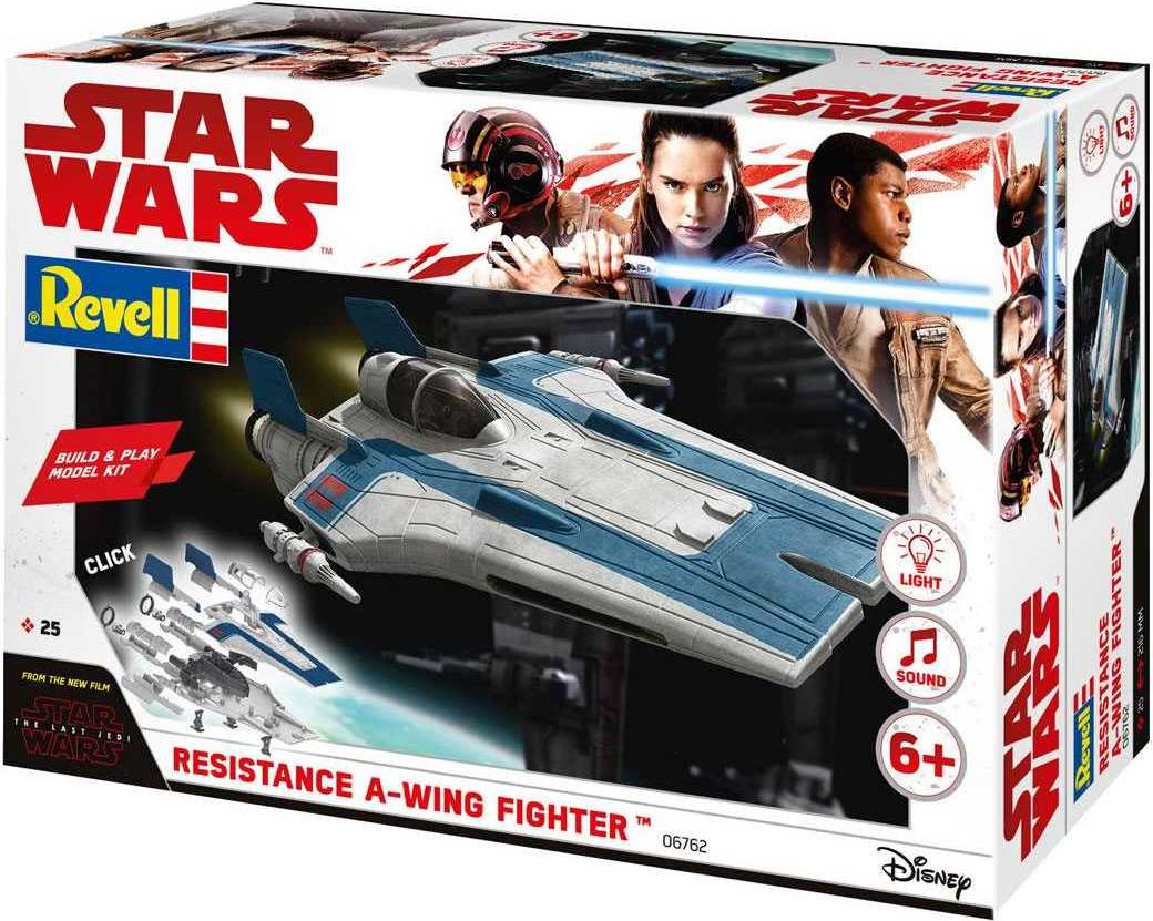 REVELL Build & Play SW 06762 - Resistance A-wing Fighter (modrý) - obrázek 3