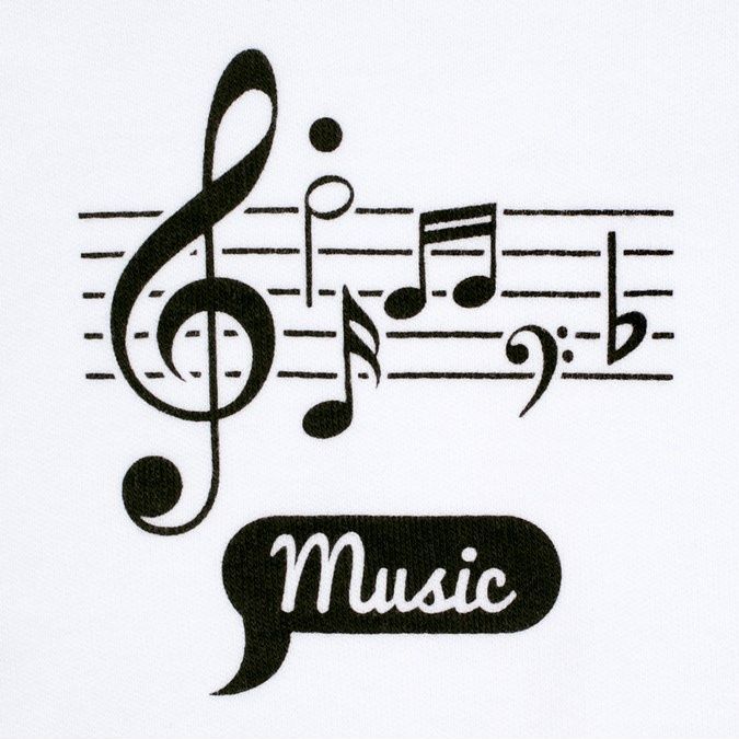 Kojenecká bavlněná košilka New Baby Music 56 (0-3m) - obrázek 2