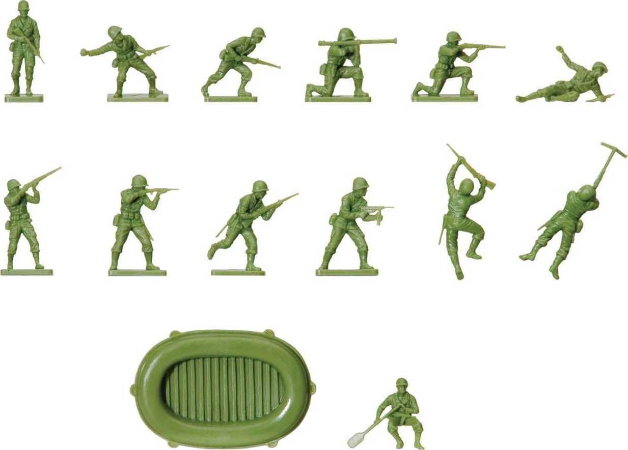 AIRFIX Classic Kit VINTAGE figurky A00716V - US Marines (1:76) - obrázek 3