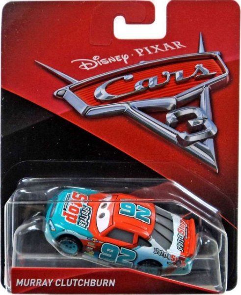 CARS 3 (Auta 3) - Murray Clutchburn Nr. 92 - obrázek 1