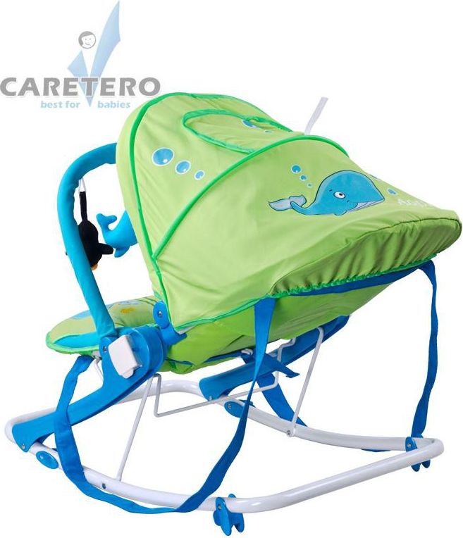 Dětské lehátko CARETERO Aqua green - obrázek 2