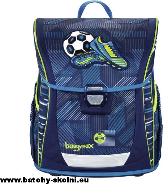 Školní aktovka 3 dílný set Fotbal Baggymax Fabby - Doprava Zdarma - obrázek 2