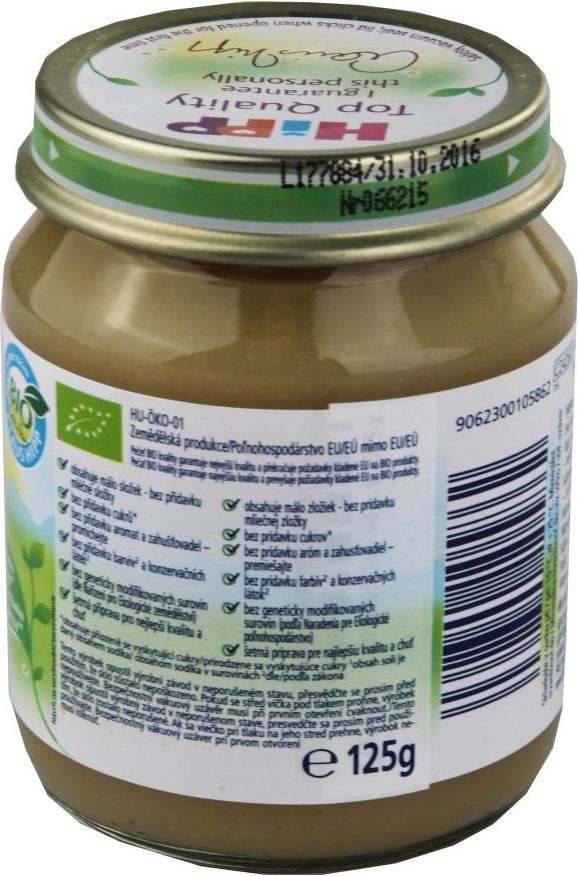 HiPP OVOCE BIO Hrušky Williams-Christ 125g - obrázek 2