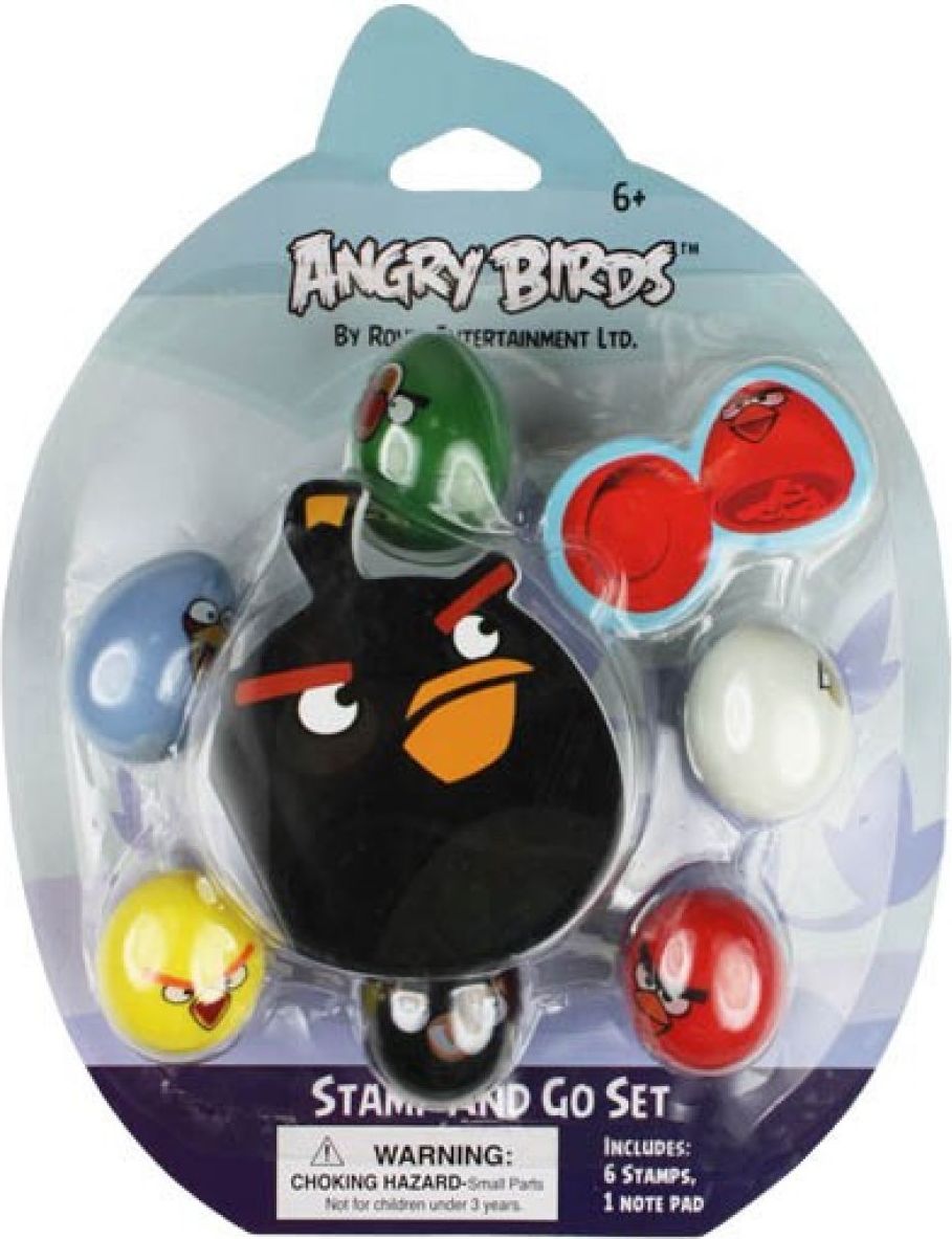 EPline 07085 - Angry Birds Razítka 6-pack - obrázek 1