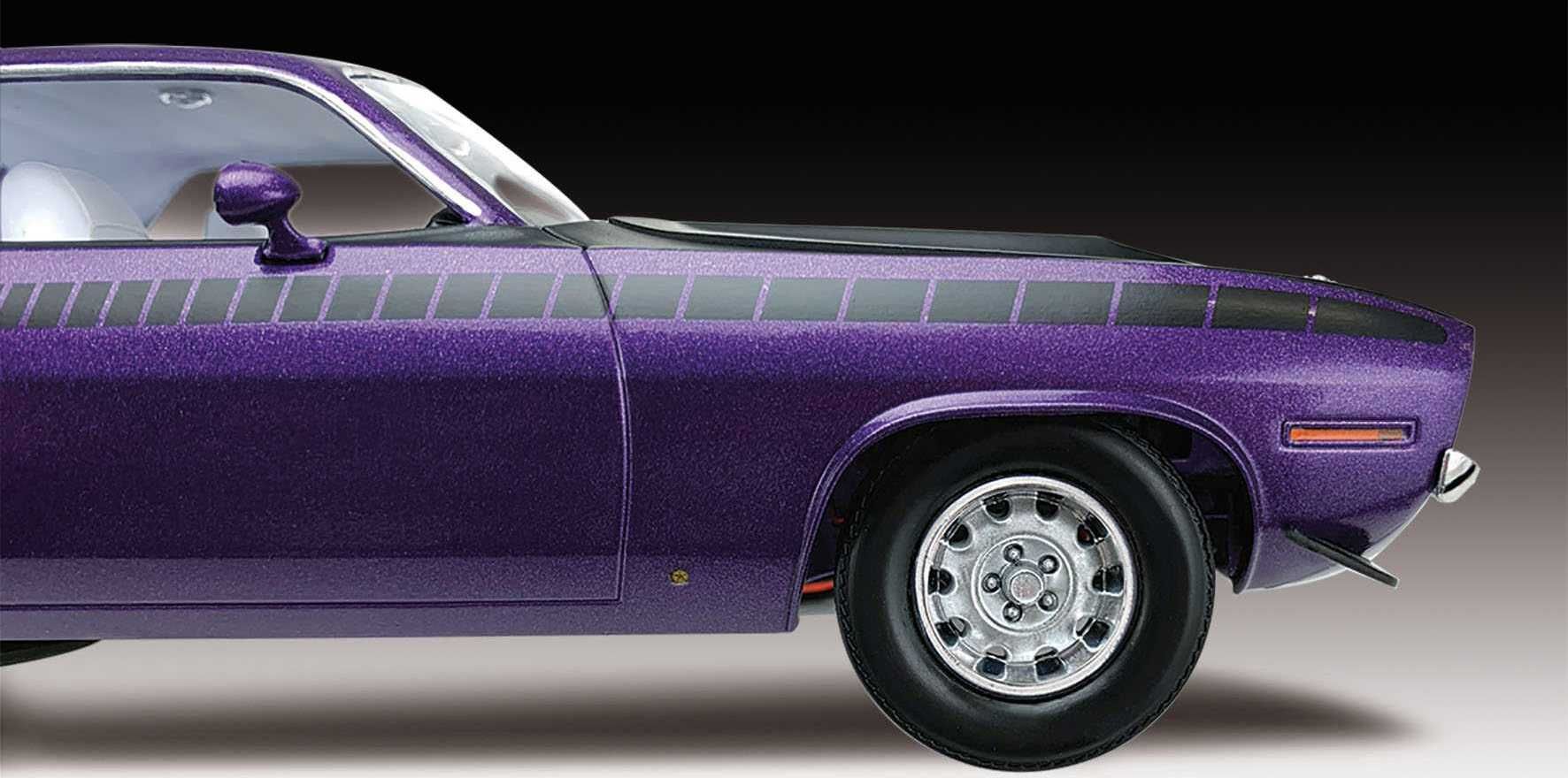 REVELL Modelset auto 67664 - 1970 Plymouth AAR Cuda (1:25) - obrázek 7