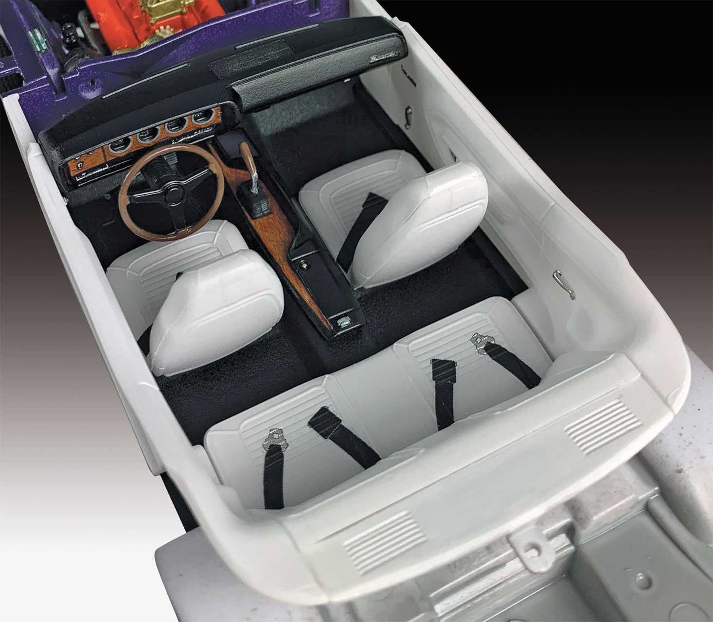 REVELL Modelset auto 67664 - 1970 Plymouth AAR Cuda (1:25) - obrázek 8
