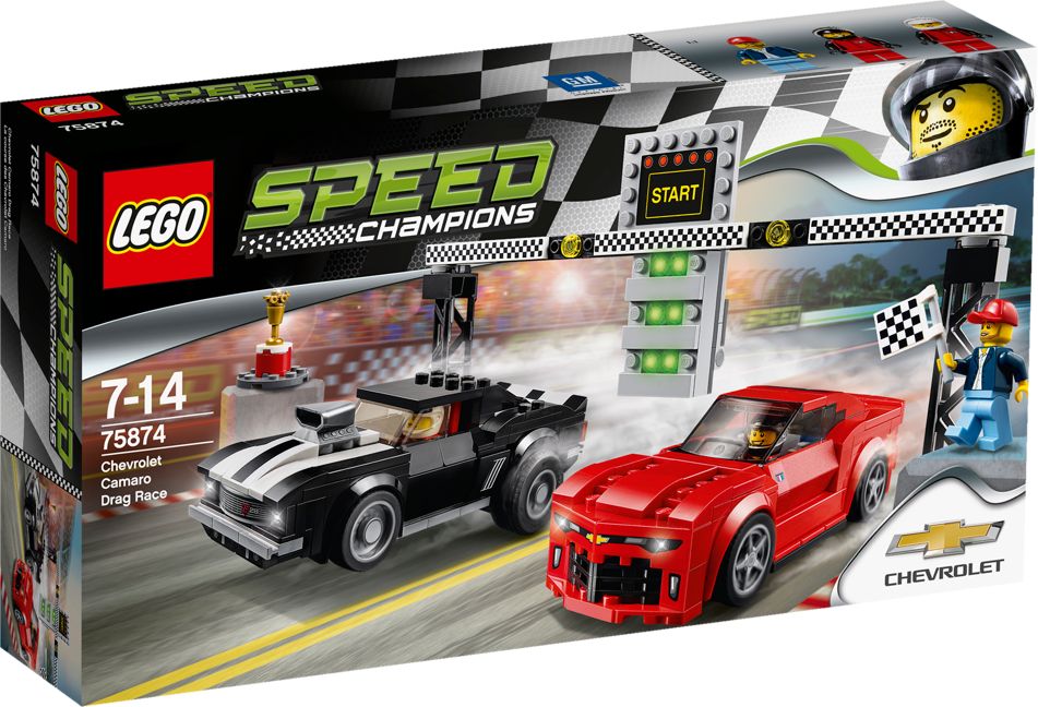 LEGO Speed Champions Chevrolet Camaro Dragster - obrázek 1
