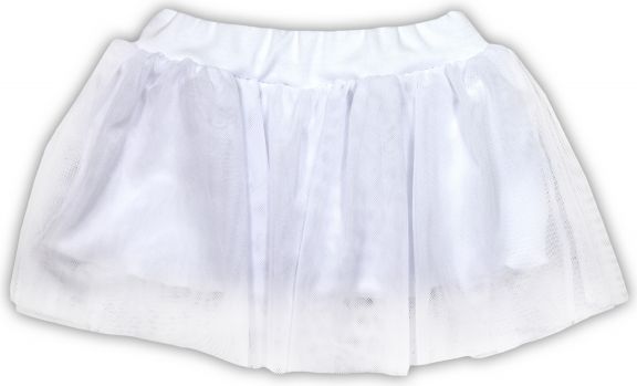 Tutu suknička NICOL KVĚTINKA - bílá - obrázek 1