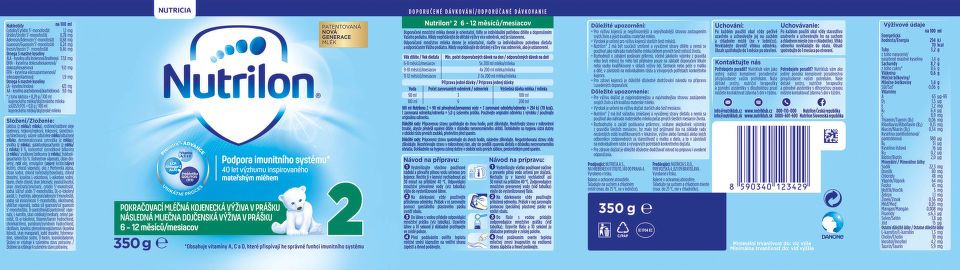 Nutrilon 2 350g - obrázek 2
