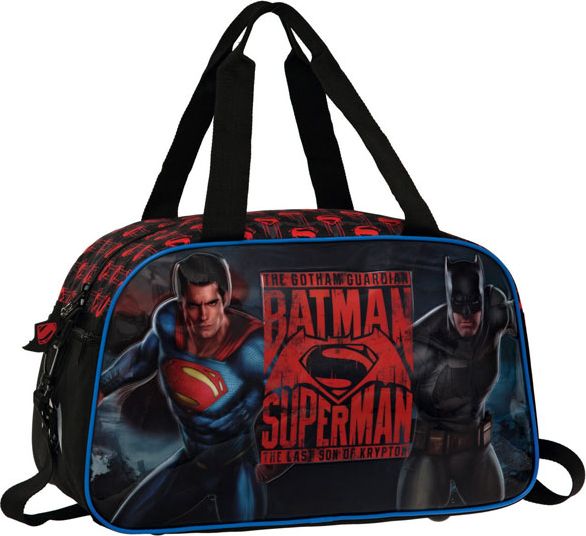 Joummabags Sportovní taška Batman vs Superman 40x28x22 cm - obrázek 1