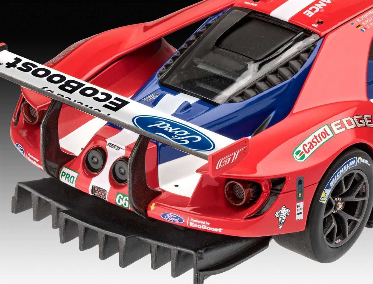 REVELL ModelSet auto 67041 - Ford GT Le Mans 2017 (1:24) - obrázek 3
