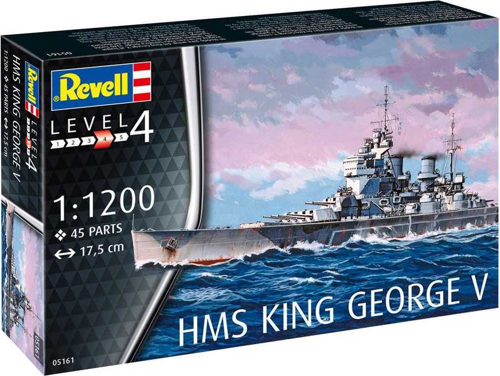 REVELL Plastic ModelKit loď 05161 - HMS King George V (1:1200) - obrázek 1